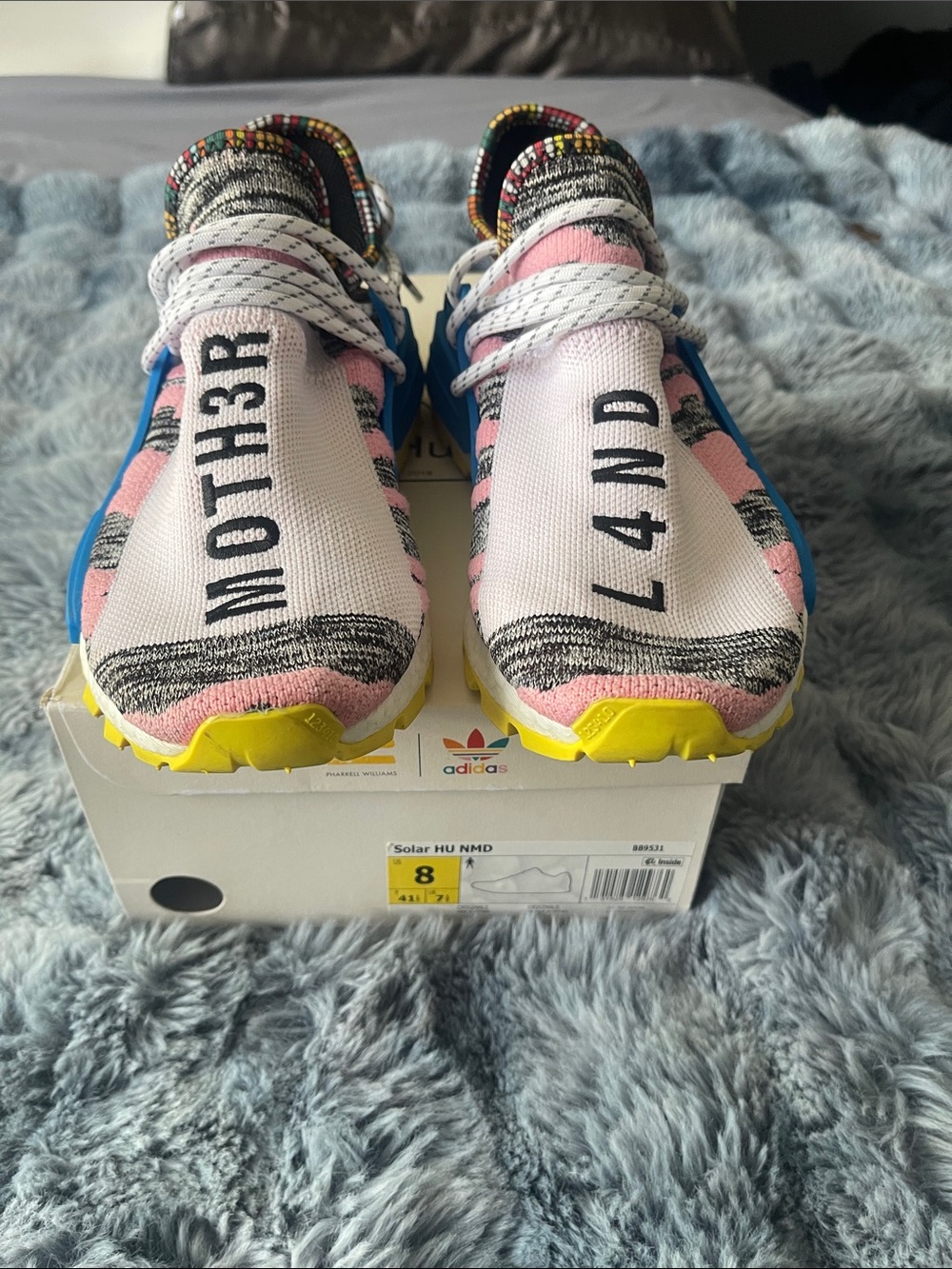 Adidas NMD HU Pharrell Solar Pack Mother